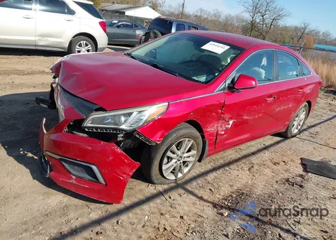 2017 Hyundai Sonata Se from USA, damaged, VIN 5NPE24AF8HH486114